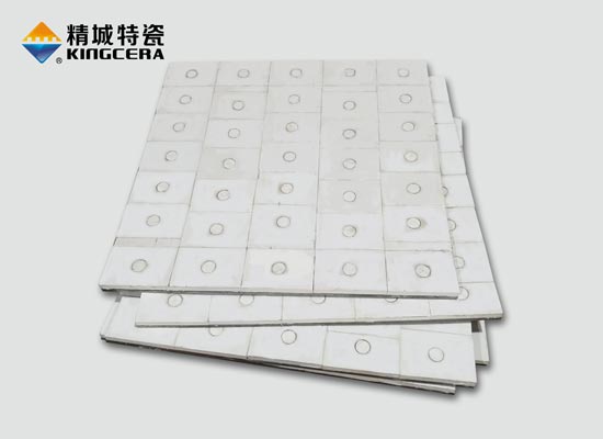 高温抗冲击型陶瓷衬板(NMC-WK)