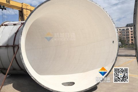 【案例】内蒙古锂电项目大弯头贴瓷安装纪实